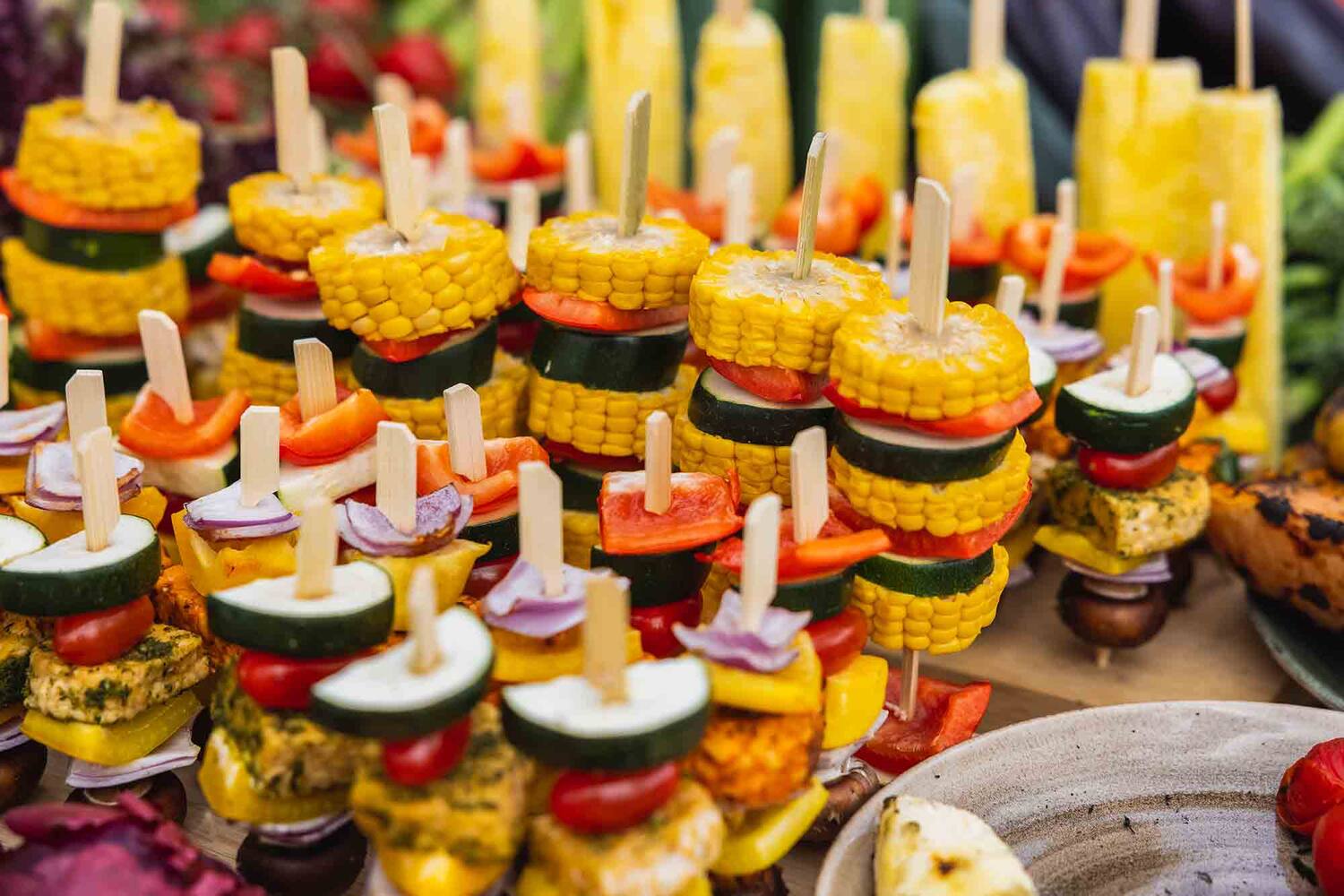Mini BBQ spiesjes Italiaans 5st stuk 3